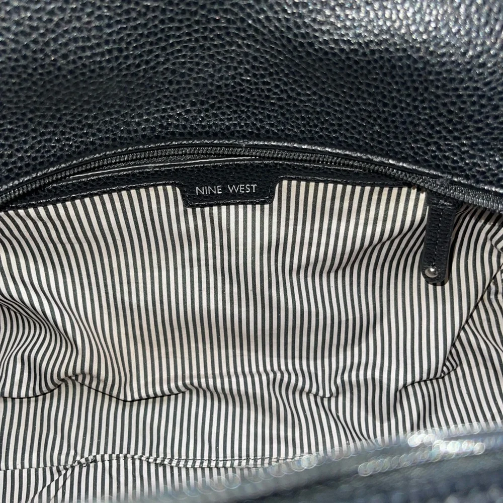 Nine West Black Leather Women's Bag